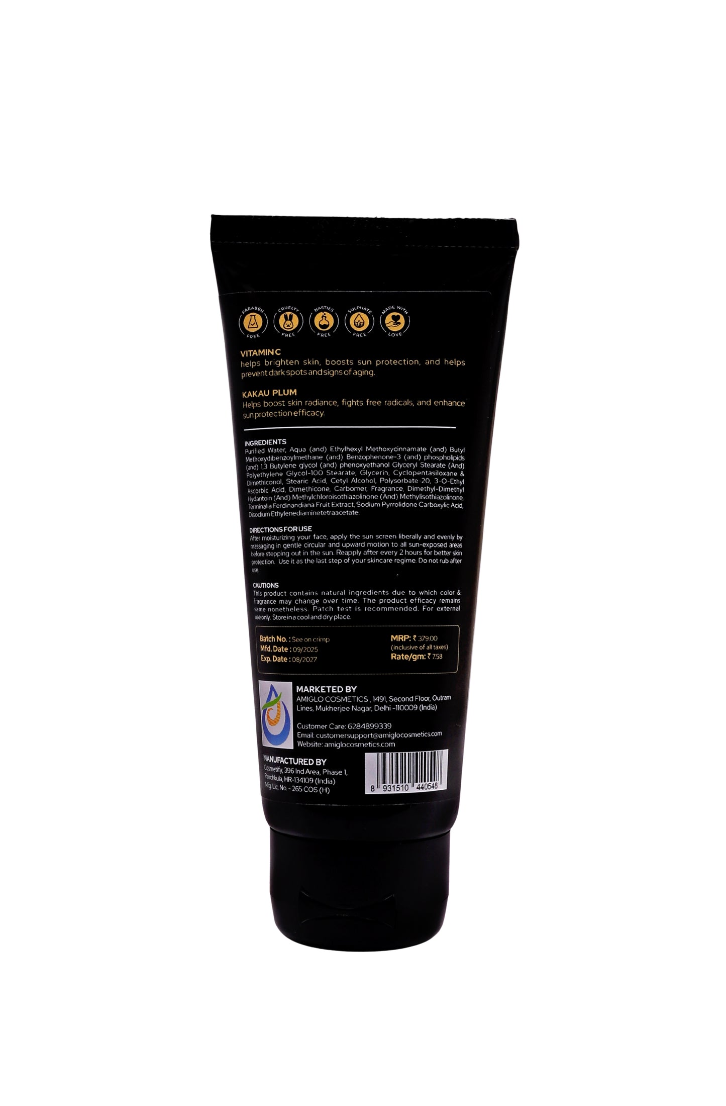 SUNSCREEN FOR DRY SKIN | Vitamin-C & Kakadu Plum