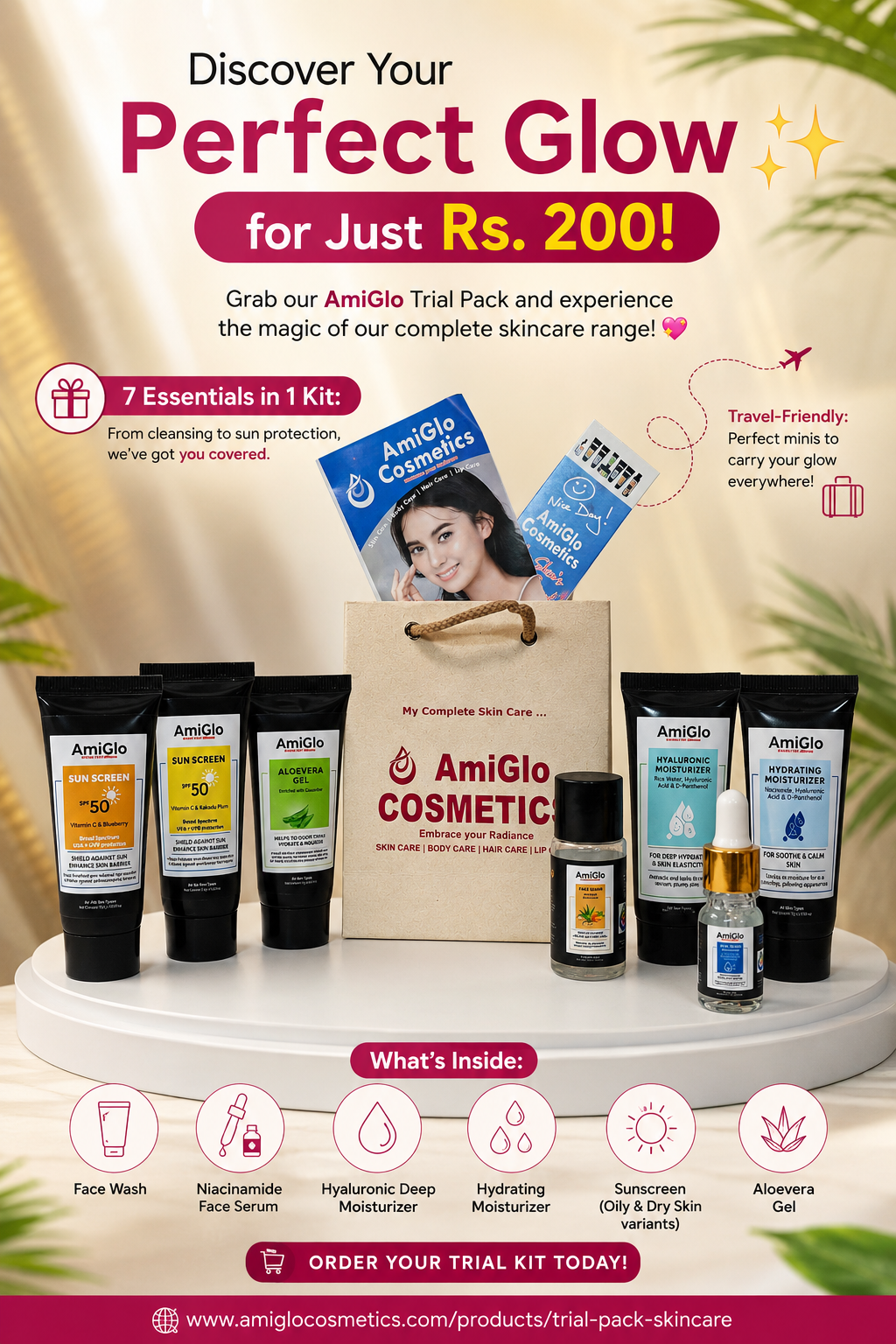 Trial Skincare Set | Try skincare kit