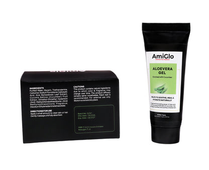 ALOEVERA GEL | Power of Aloevera & Cucumber Combined