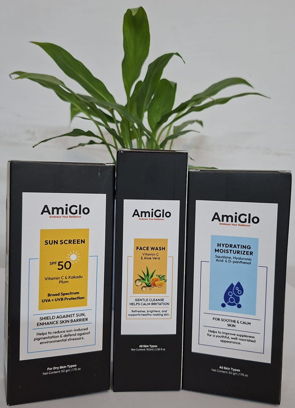 Sunscreen Dry Skin (50 Gm)+Face Wash (100mL)+ Hydrating Moisturizer (50 Gm)