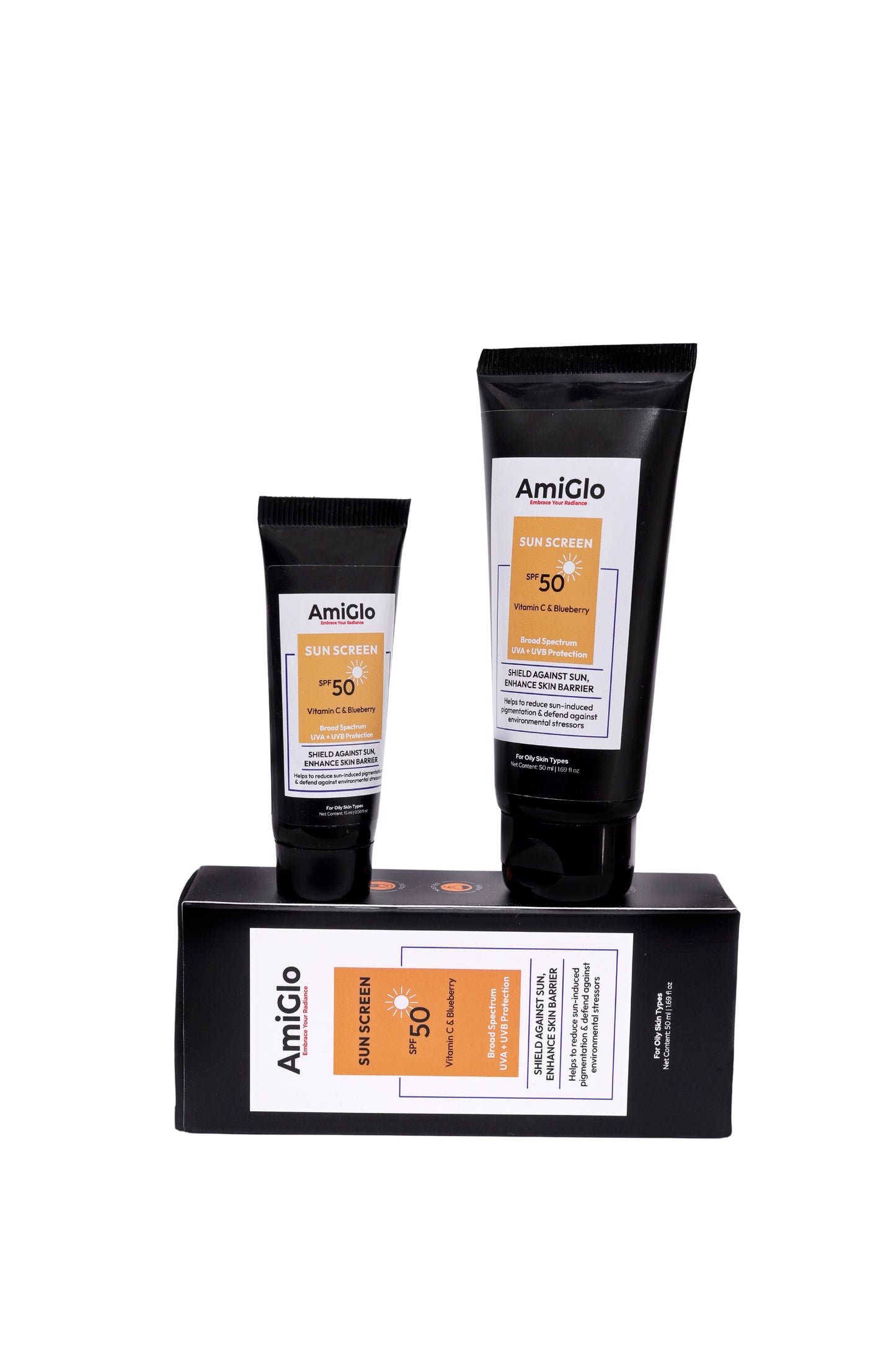 SUNSCREEN FOR OILY SKIN | Vitamin-C & Blueberry