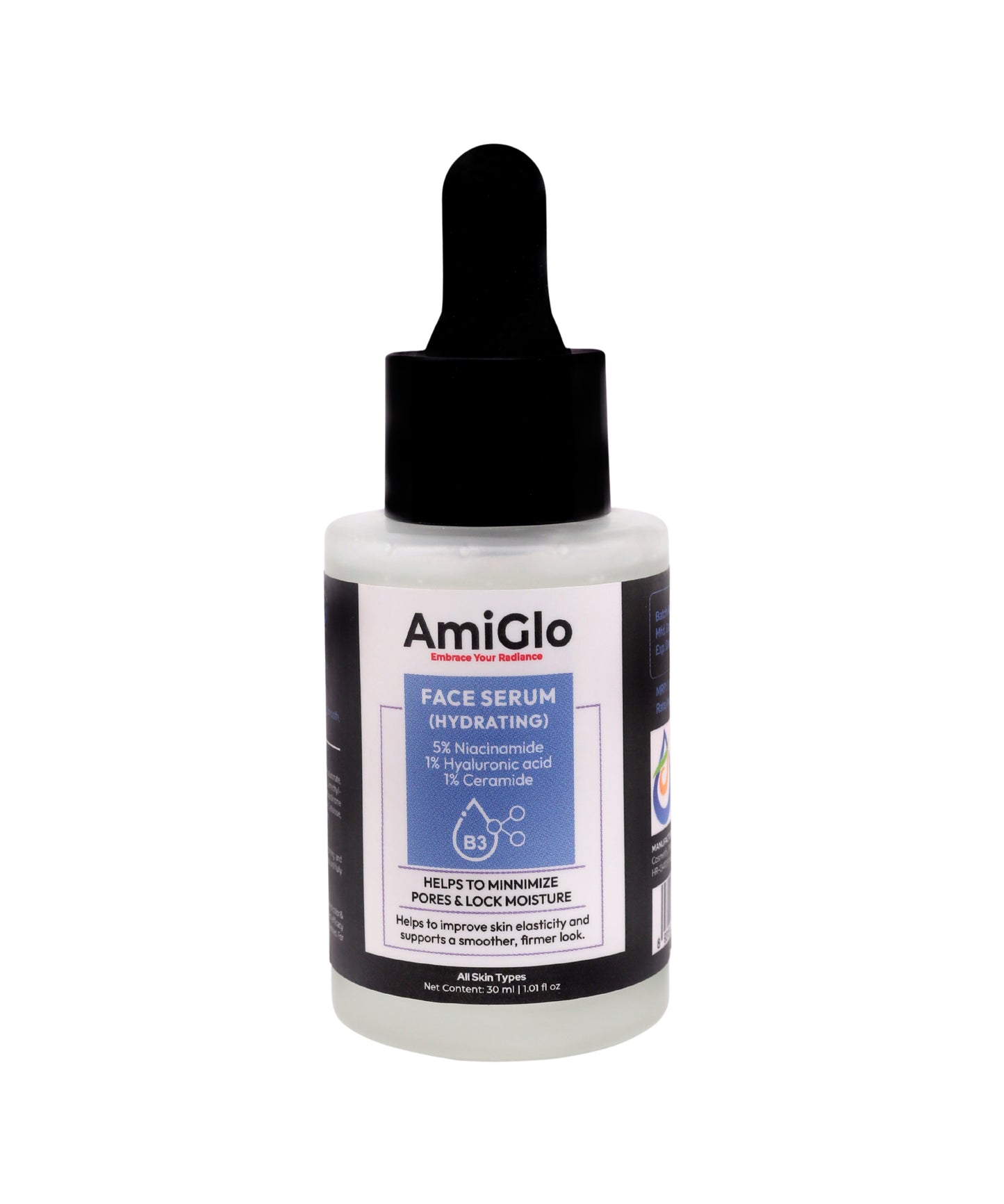 FACE SERUM | Power of 3 in 1: Niacinamide (5%), Hyaluronic Acid (1%), Ceramide (1%)