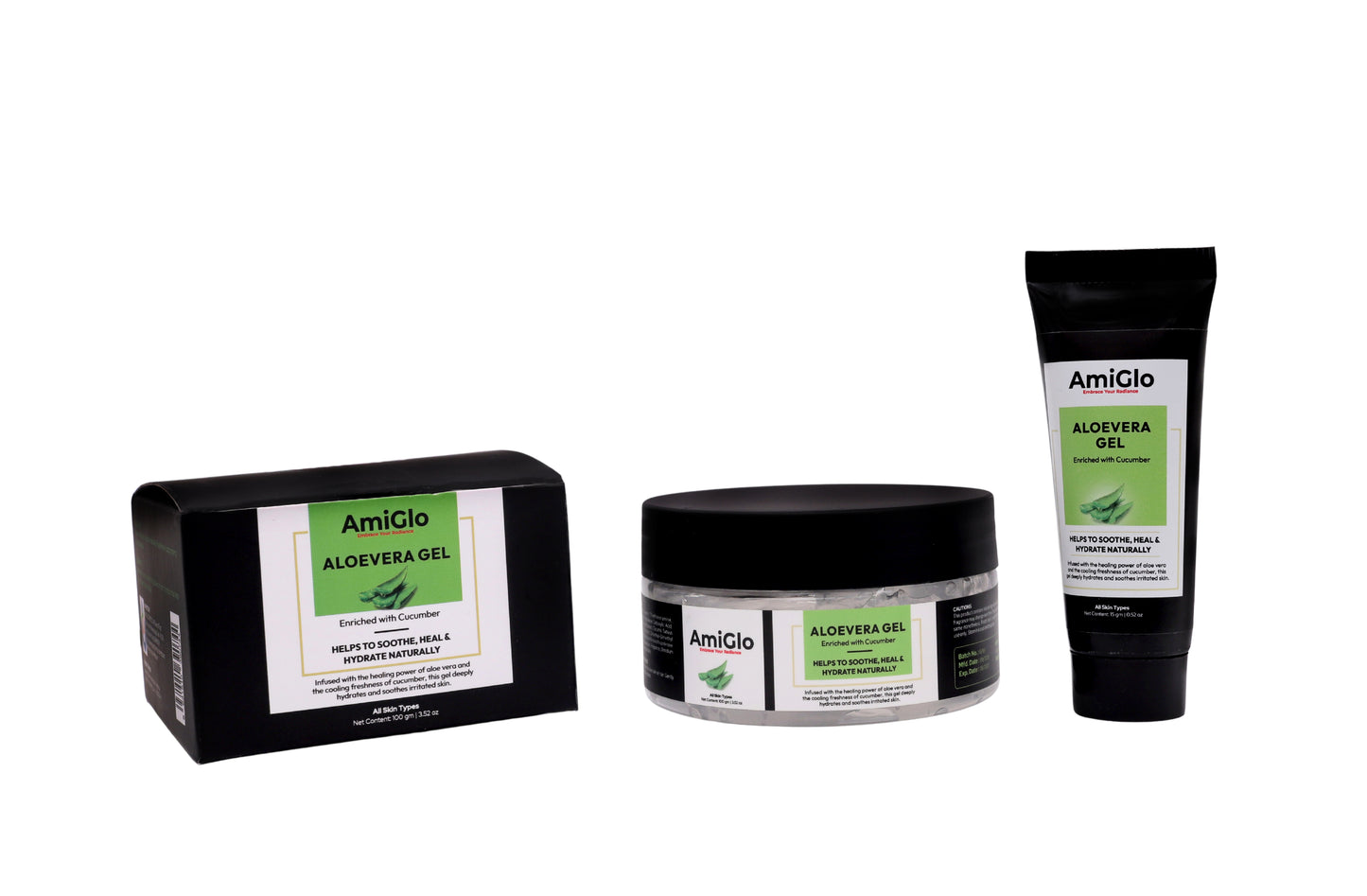 ALOEVERA GEL | Power of Aloevera & Cucumber Combined