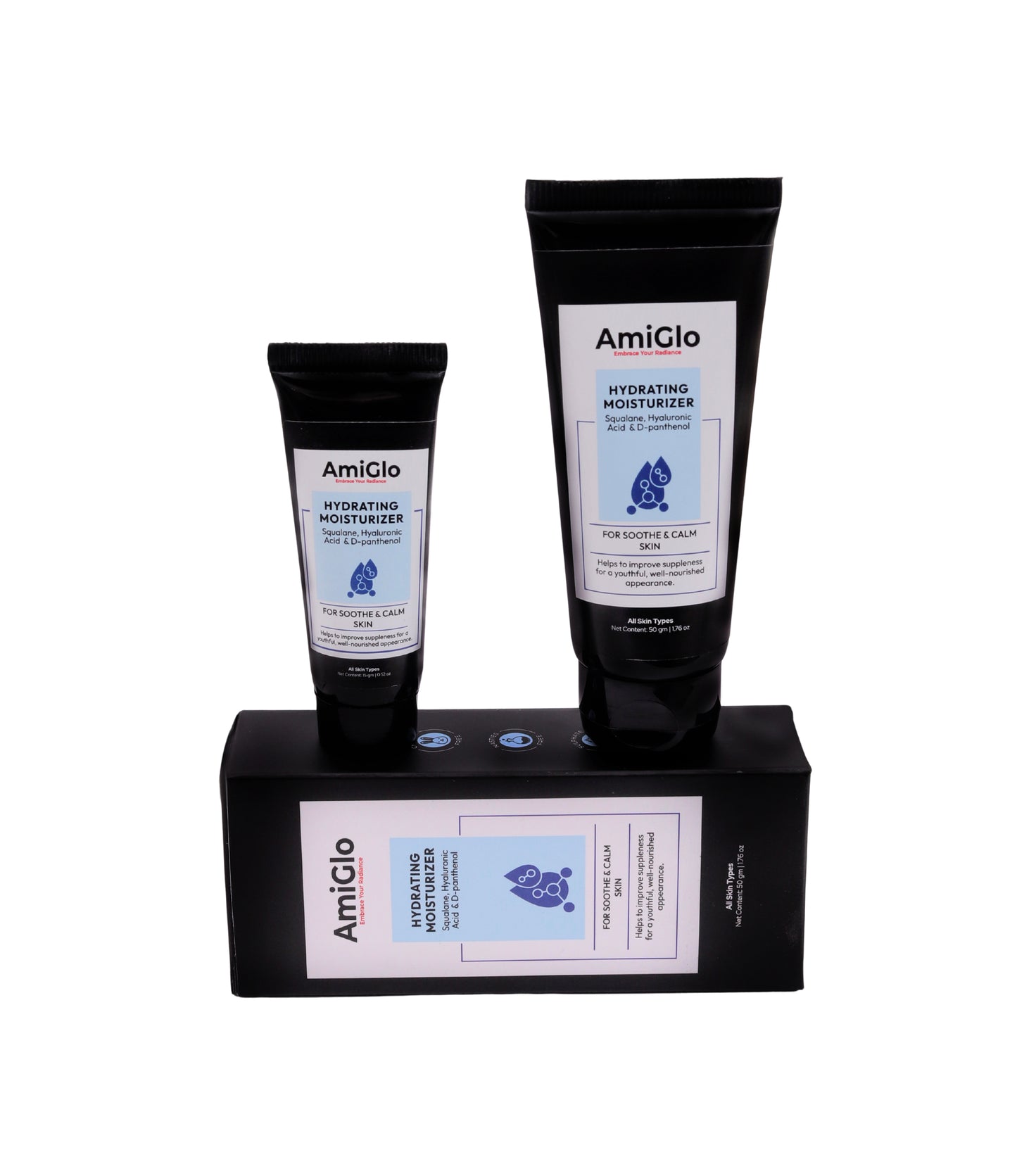 HYDRATING MOISTURIZER | Squalene, Hyaluronic Acid & D-Panthenol