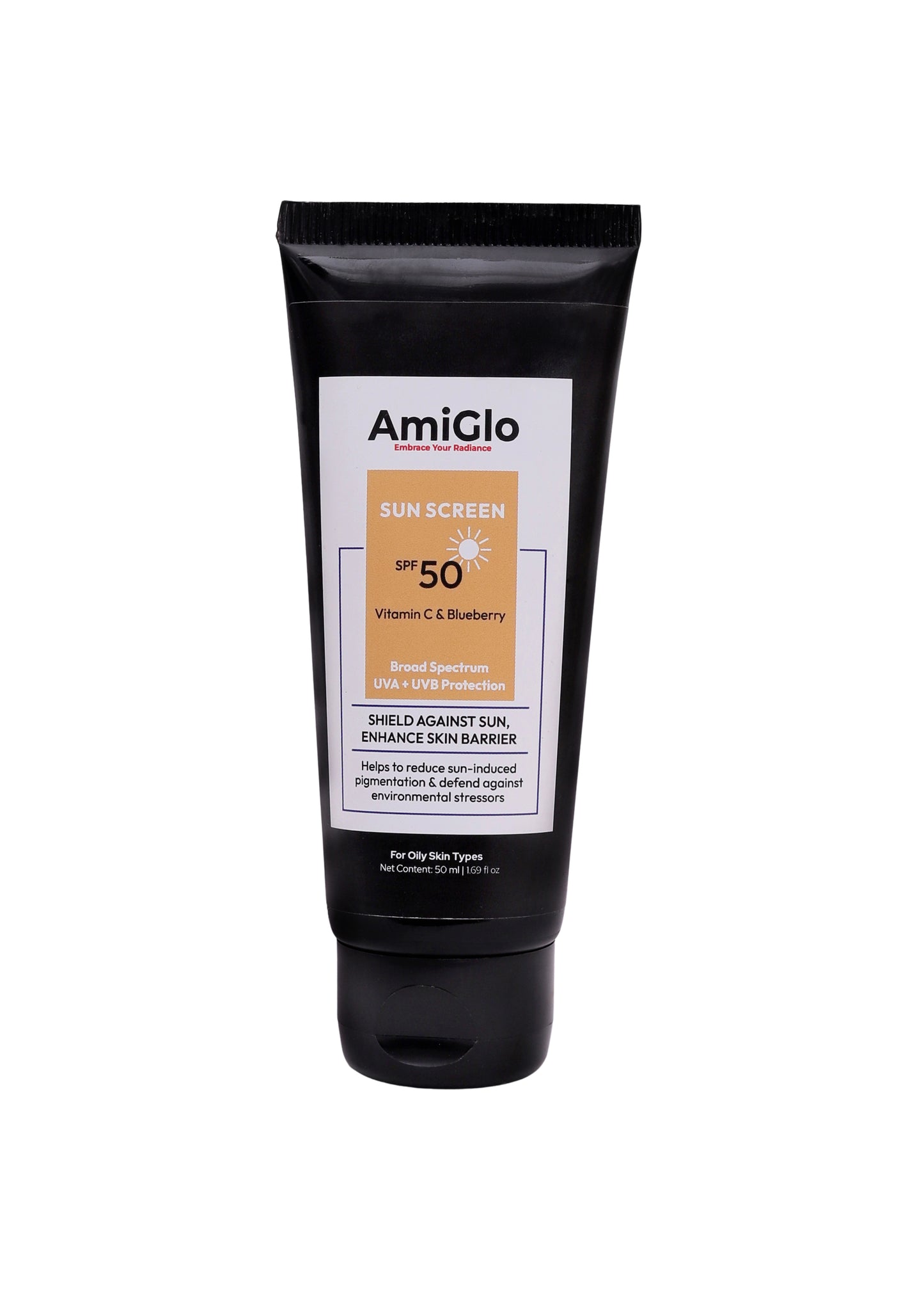 SUNSCREEN FOR OILY SKIN | Vitamin-C & Blueberry