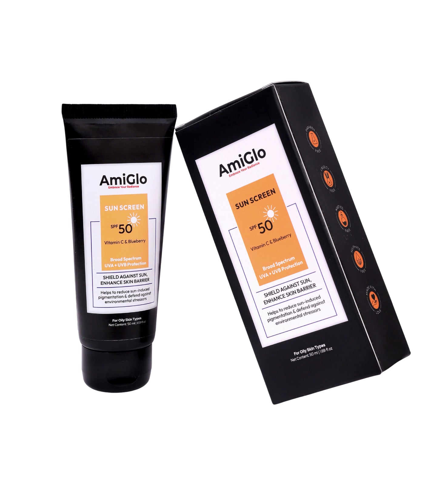 SUNSCREEN FOR OILY SKIN | Vitamin-C & Blueberry